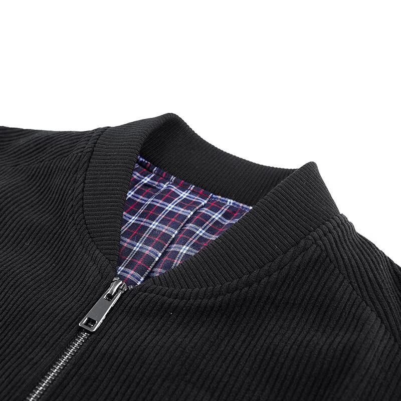 Jeep Men's Velvet Baseball Collar Jacket