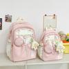 Zaino grande capacità zaino scolastico femminile studente universitario versione coreana zaino per computer da campus ragazza carino dolce zaino per scuola media