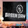 Green Day Muzyka Zespół Rockowy Wykres Gobelin Dekoracja Domu Hippie Bohemian Dekoracja Wróżbiarstwo Wiszący na Ścianę Wystrój Domu