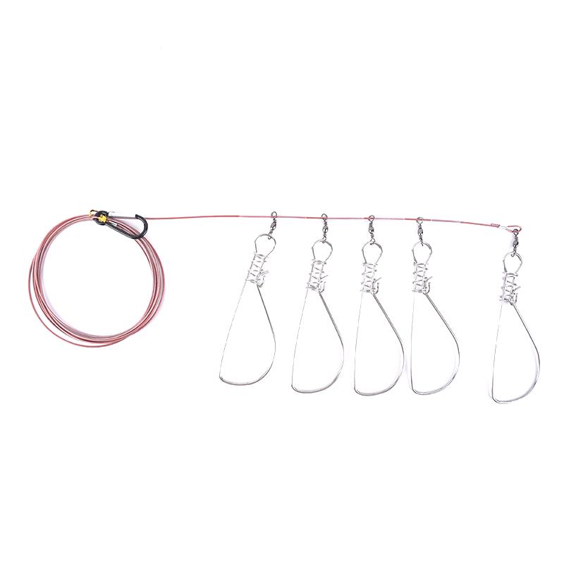 Buy 1Pc Fishing Lock Buckle Steel Live Fish Lock Fishing Stringer ...