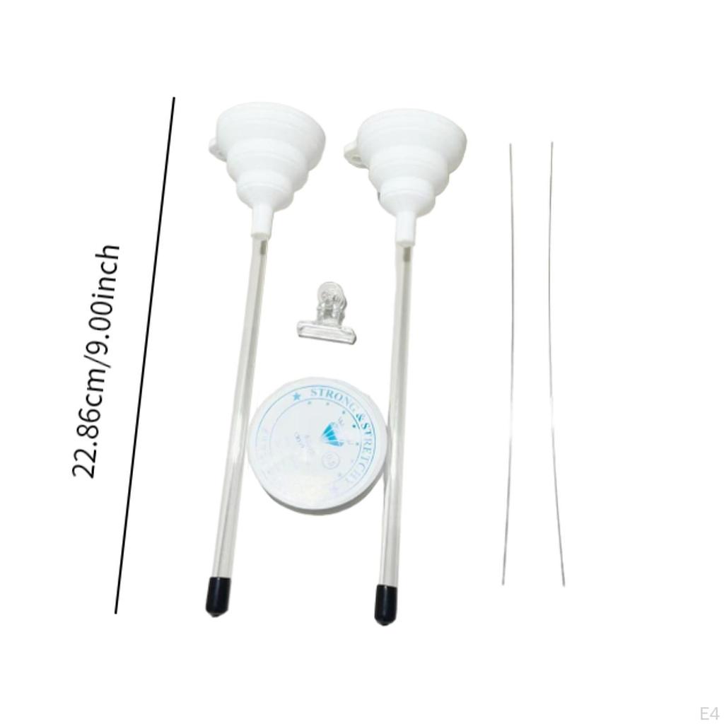 2 Pieces Beading Funnels & Pins, Supplies, Bead Crafting Tools, Tools Kit