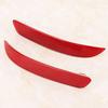 KIMISS Left & Right Rear Bumper Reflector, Car Red Bumper Reflector 63217158949 63217158950 Fit for E70 X5 2007-2013