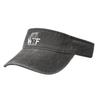 WTF Where's The Fish Print Sport Sun Visor Hats Cotton Baseball Cap Empty Top Baseball Sun Cap for Men Women Running Golf Tennis
