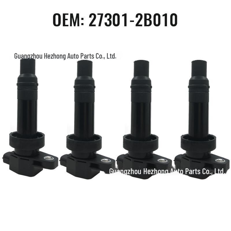 Ignition Coil & Spark Plug Set for Hyundai/Kia: 27301-2B010 UF636 UF652