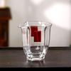TLAKEHO Sechseckige Gongdao-Tasse aus Borosilikatglas