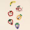 12Pcs Side Strawberry Hairpin Children Daily Styling Boutique Headwear Hot Cute Girls Hair Accessories Fruit BB Hair Clips