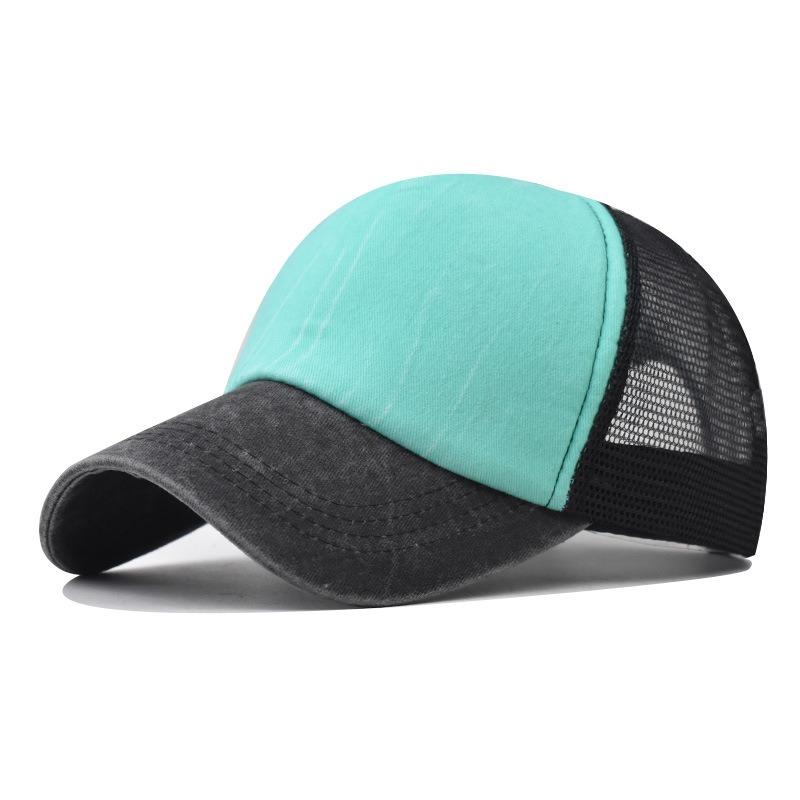 Casquette de Baseball unisexe en coton délavé, couleur riche, pour hommes et femmes, chapeaux de camionneur décontractés, nouvelle collection