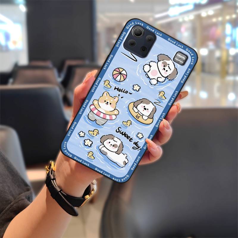 Cute Anti-dust Phone Case For LG K92 5G/Q92 TPU Cover Waterproof Full Wrap Shockproof Cartoon Durable Back Cover