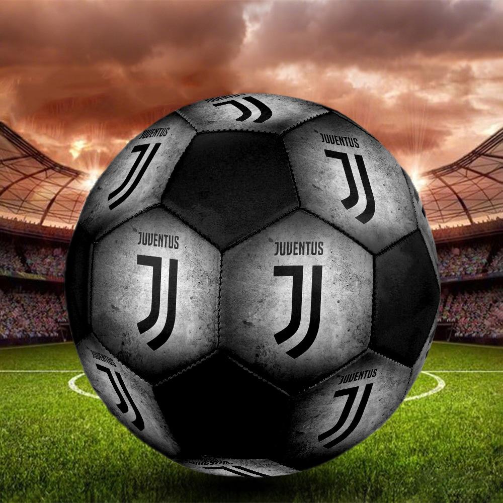 Juventus JJ Soccer Ball Colorful All Ages Machine Stitched PVC Competition Ready Durable High-Bounce.SIZE5