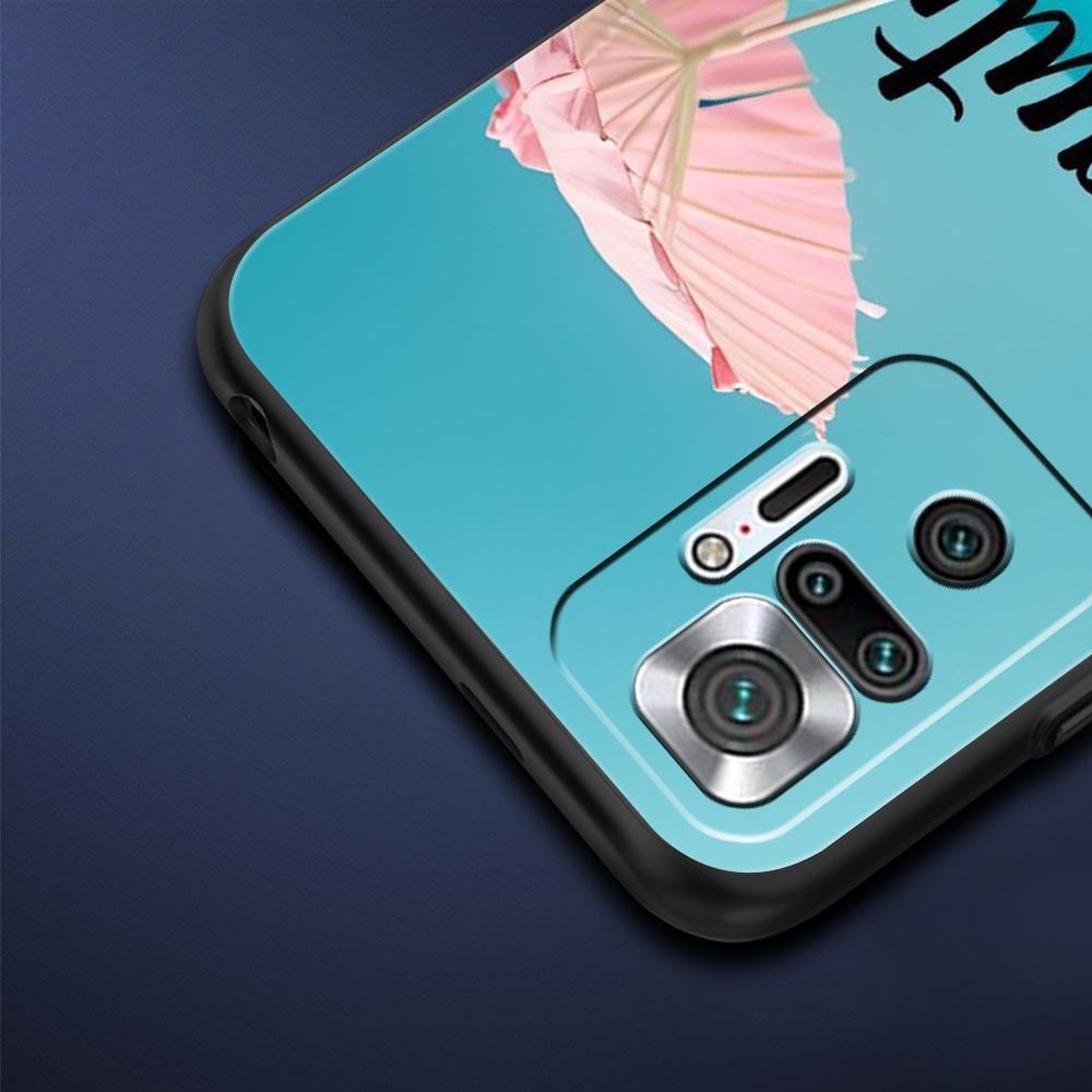 Summer Beach Phone Case Cover for Redmi 14C 10C Note 15 14 13 12 10 11 K40 Pro Plus 5G Soft TPU Shockproof Shell Fundas Capa Bag