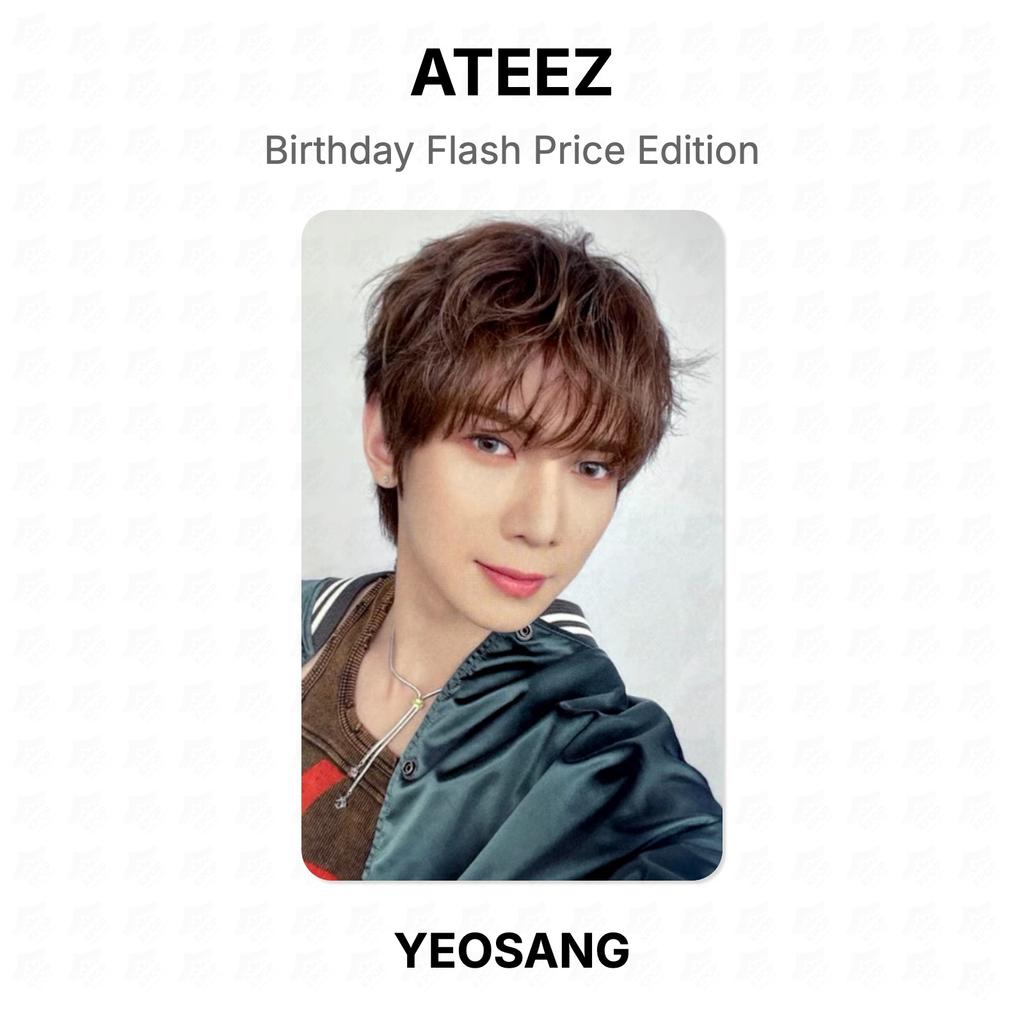 ATEEZ Birthday Flash Price Edition Official Photocard