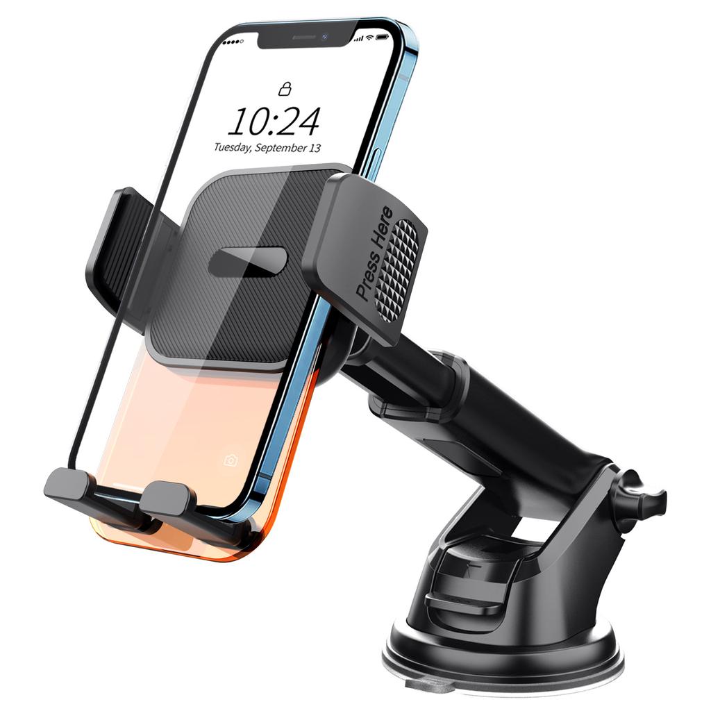 Multifunctional car mobile phone holder Car dashboard Windshield Suction cup retractable navigation mobile phone holder