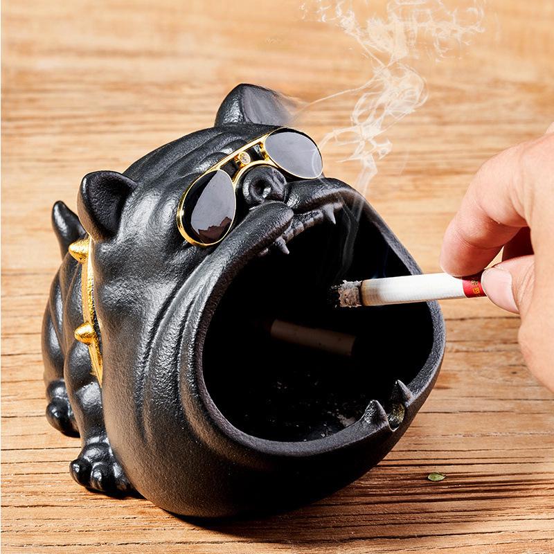 Xiaohongshu High-End Ceramic Ashtray for Living Room - Classy Influencer Style