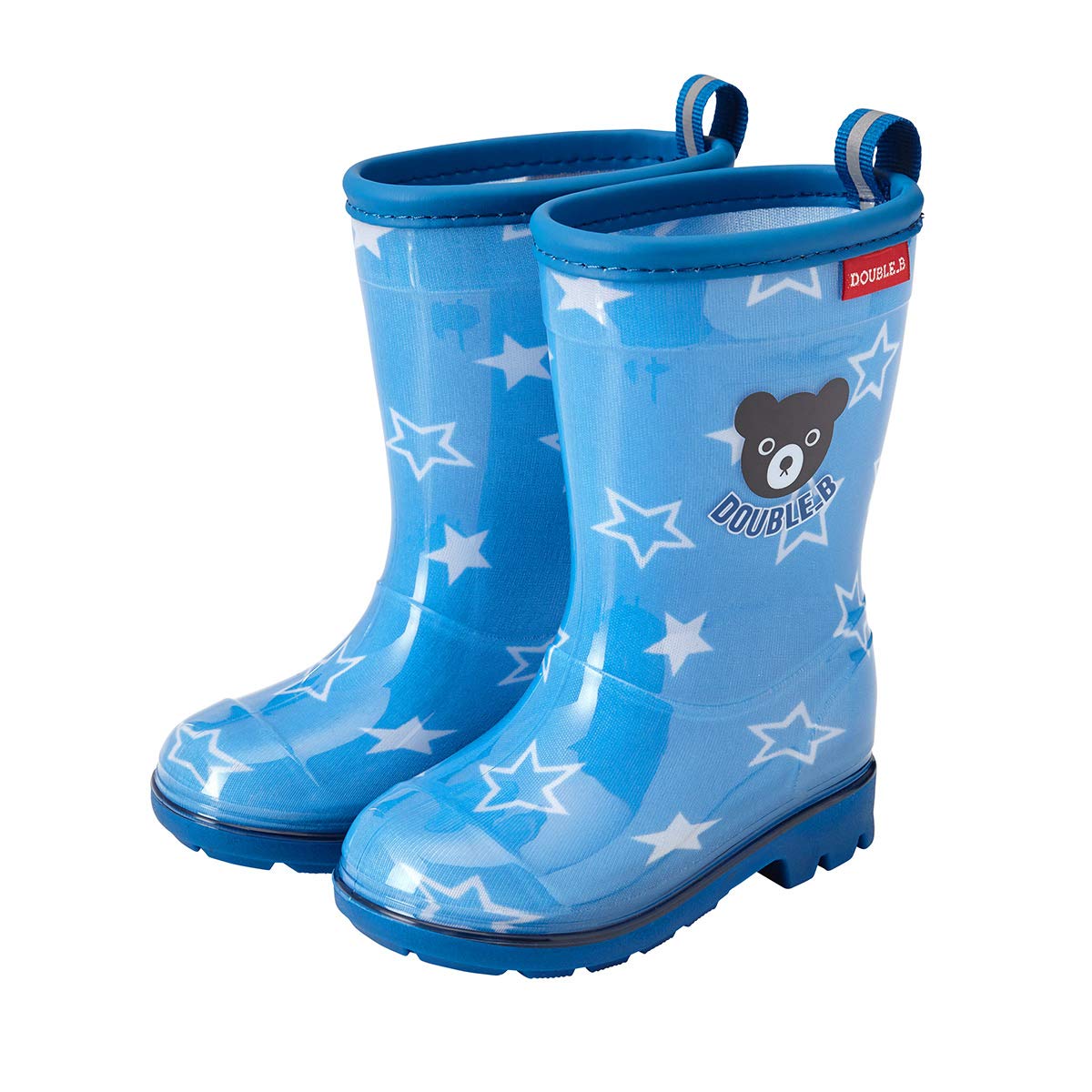 

MIKI HOUSE Double B Rain Boots 60-9408-452 Boys Kids 13cm Blue