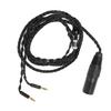 4 Pin XLR Male To Dual 3.5mm Male Headphone Cable for Arya Sundara Ananda HE400SE for MDR Z7 Z7M2 Z1