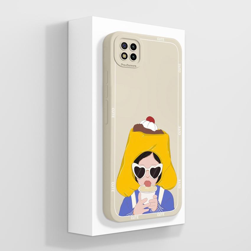 Shockproof Phone Cases For Xiaomi Poco C3 C31 F3 F4 GT F5 F6 F7 Pro Mi A2 Lovely Rabbit Soft Cover Liquid Silicone Anti Drop Housing For Xiaomi Casing