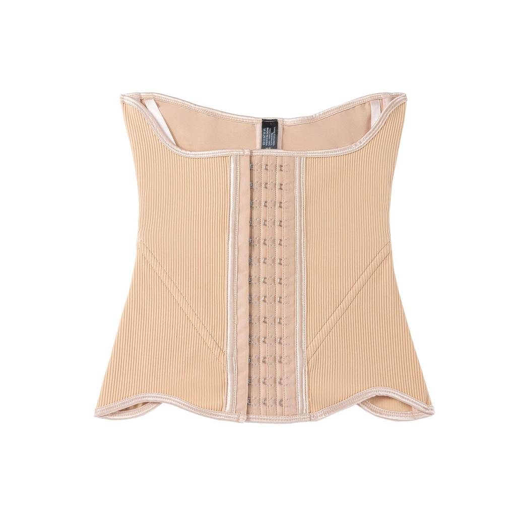 10 Steel Bones Postpartum Waist Trainer, Tummy Control Waist Cincher Workout Posture Corrector Belt