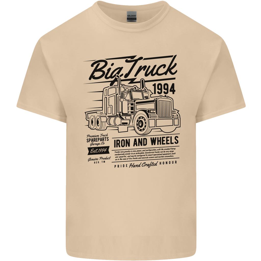 HGV Driver Big Truck Lorry Unisexs Light Cotton TShirt