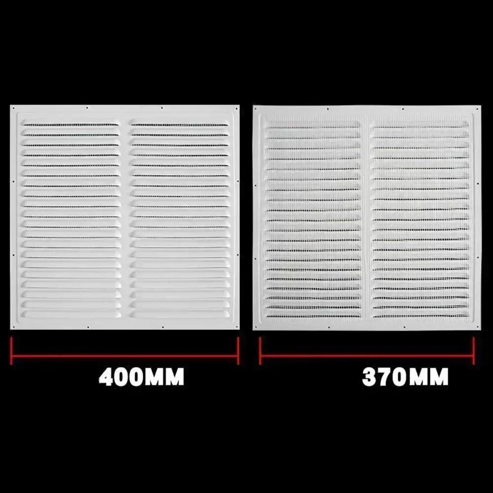 Metal Vent Covers, Square Soffit Ventilation Louvers, Aluminum Alloy Ventilation Grilles With Mesh Vents, Square Vents Tools