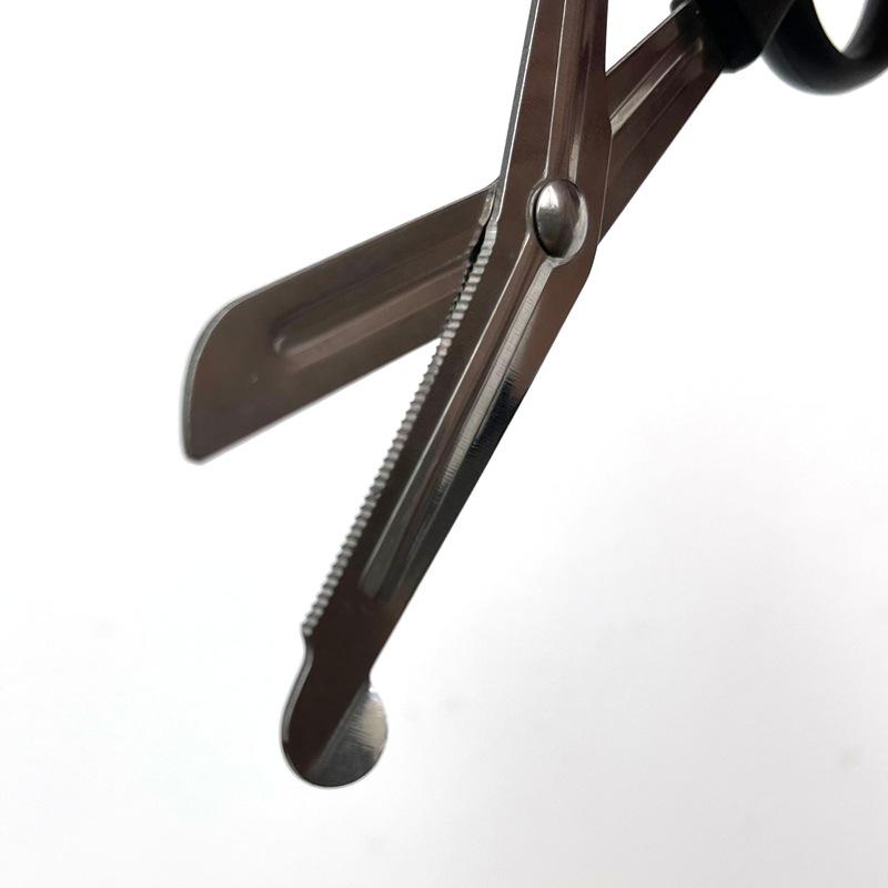 Angled Medical Stainless Steel Gauze Shears and Bandage Scissors, 11.5cm