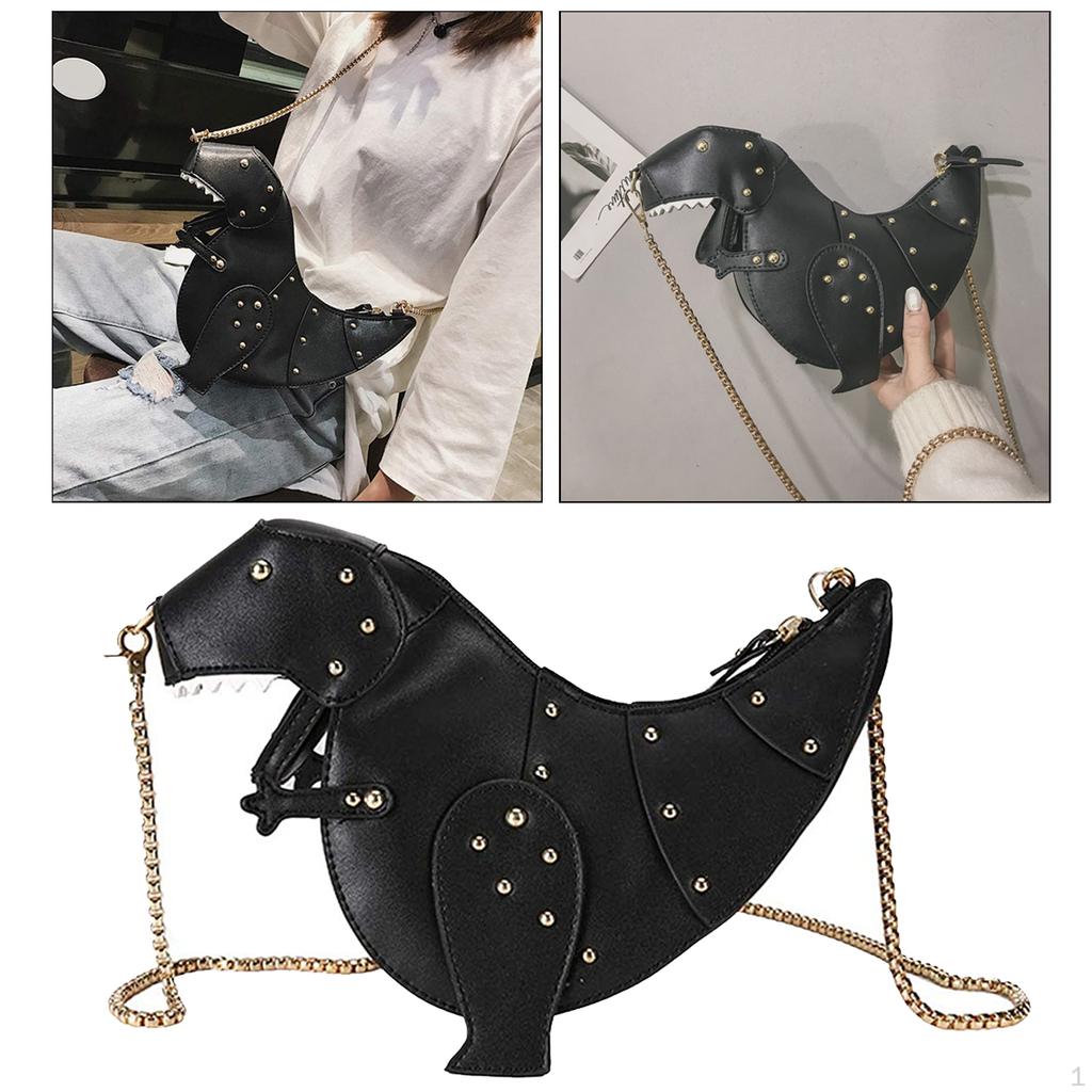 Chic Girl's Shoulder Bag with Unique Chain Strap Design