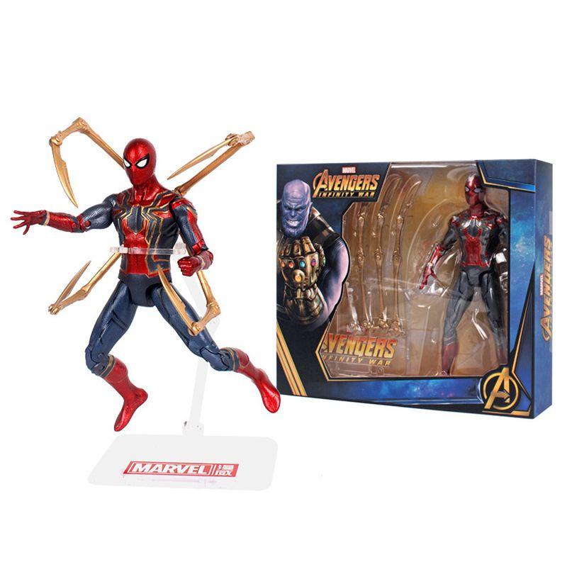 Figura Coleccionable de Superhéroe Marvel con Articulaciones Móviles y Base de 6.7 Pulgadas de Altura