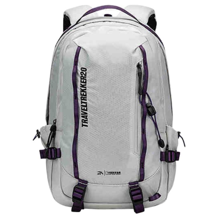 New Anta Polyester Backpack Unisex Tone Gray 192526163-2