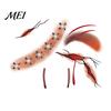 Temporary Face Tattoos for Party Halloween Tattoo Stickers, Waterproof Scary Makeup Decals Party, Funny Wound Scar Body Art Kids Adults Easy