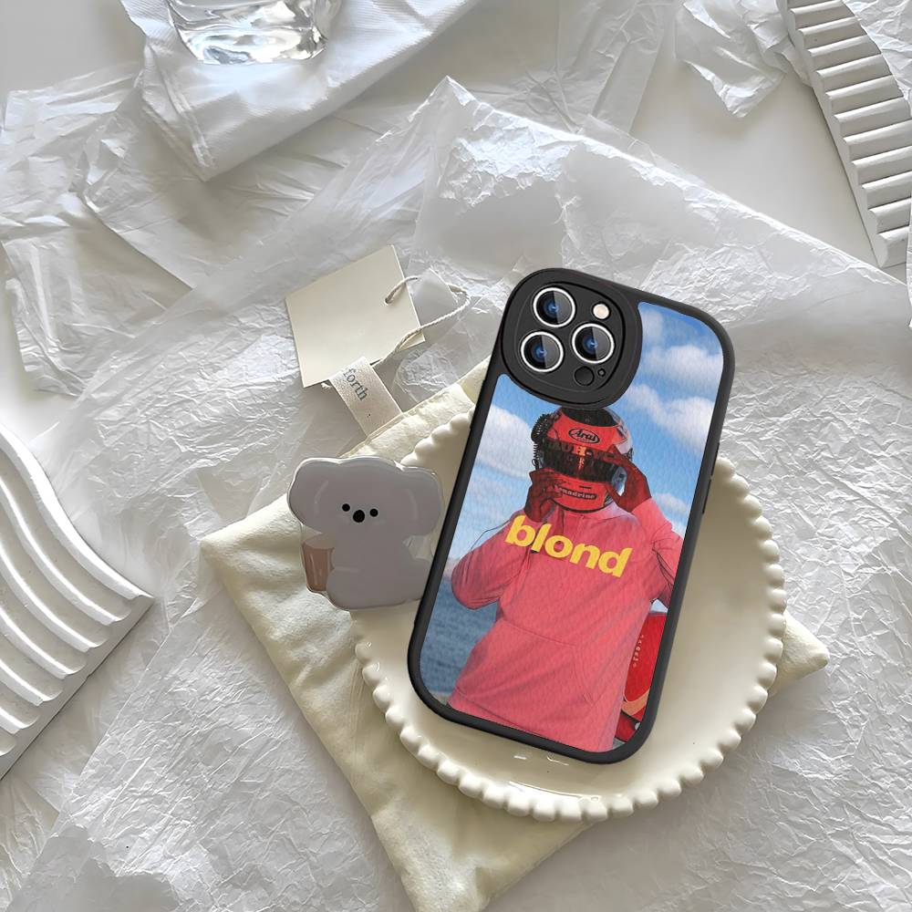 Singer Frank Blonde Oceans Hot Phone Cover For iPhone 16 15 14 13 12 11 Pro Max Plus Leather Soft Case