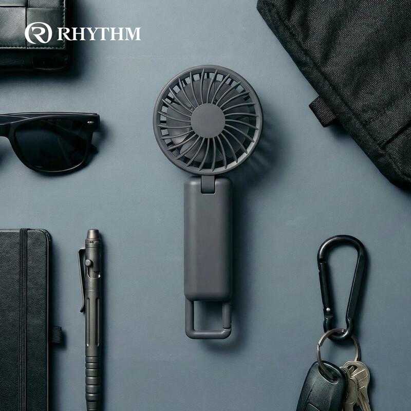 RHYTHM Ультратихий портативный мини-вентилятор с USB-зарядкой