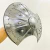 Handmade Medieval Half-Moon Shield: Decorative Warrior Armor