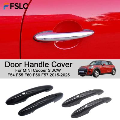 Car Decoration Door Handle Cover For MINI Cooper S JCW F54 F55 F60 F56 F57 2015-2025 Cars Accessories Styling Upgrade