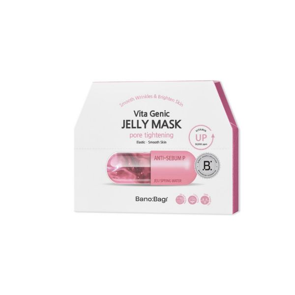 BANOBAGI Vitagenic Jelly Mask Pore Tightening (10 Sheets) - Anti-Pore & Sebum Control