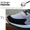 Scarpe Casual Traspiranti in Tessuto Primaverile da Uomo con Suola Spessa - Sneakers alla Moda per Viaggio e Sicurezza
