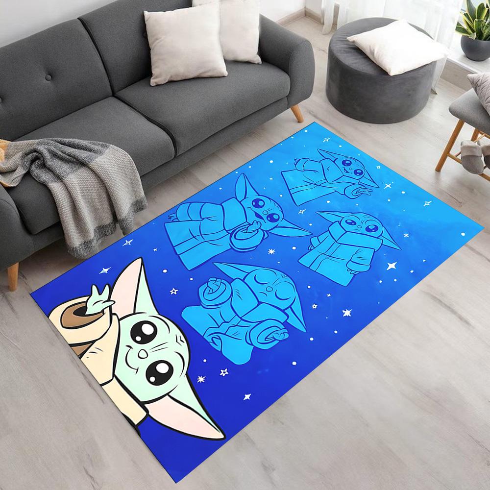 Star Wars Carpet Perfect for Outdoor Decorate Room Bedrooms Entryway Antislip Carpet Decorate Offices Perfect Gift for Women Men