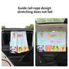 Car Curtain Suction Cup Cartoon Cute Baby Sun Protection Heat Insulation Sun Shield Kids Car Side Window Sunshades Sun Shade