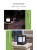 European-Style Solar Waterproof Outdoor Square Light for Courtyards, Villas, Parks, Fences, and Gates 