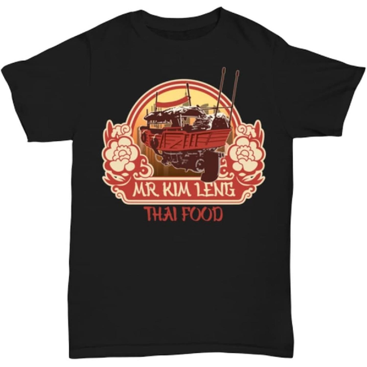 Mr Kim Leng Thai Food Shirt. Funny Science Fiction Movie Shirt S