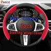 Car Steering Wheel Cover Black Suede Leather For Chery Tiggo 7 Pro 8 Pro Exeed Tiggo 2 3x Arrizo 5 Pro Car Steering Wheel Cover
