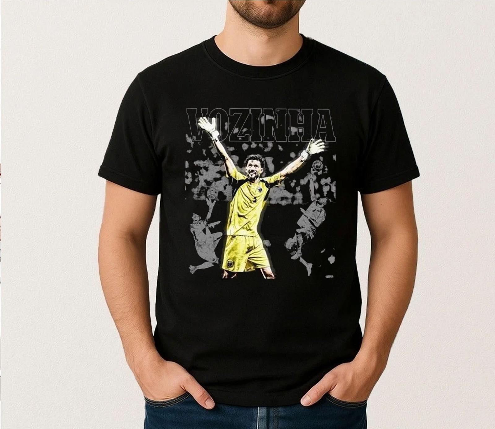 Vintage 90s Vozinha Goalkeeper Soccer T-Shirt, Fan gift Unisex T-Shirt XXXL