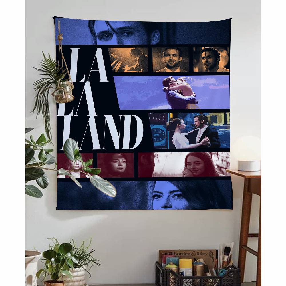 La La Land Anime Tapestry Hanging Tarot Hippie Wall Rugs Dorm Home Decor