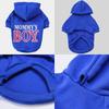 Dog Hoodie Dog Clothes for Boys Sweaters with Hat Leash Hole Pet Winter Clothes Warm Hoodies  Sweater for Small Dogs Chihuahua