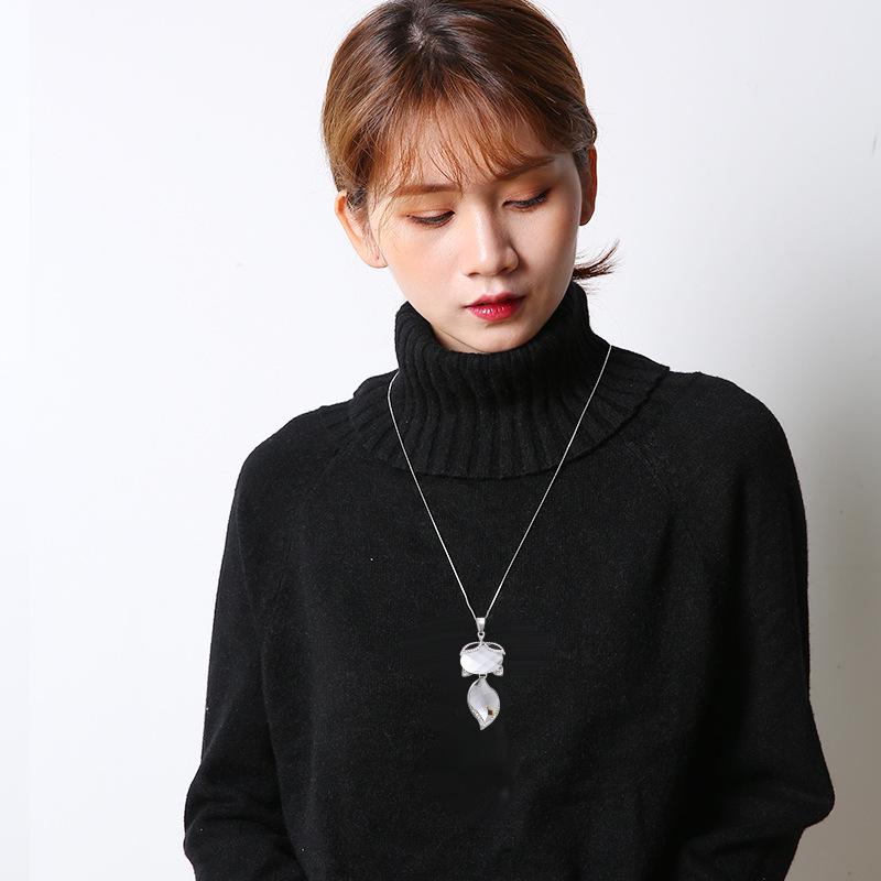 Bright Color Foxtail Sweater Chain - Luxury Autumn/Winter Fashion Jewelry for Women