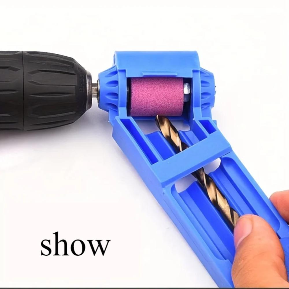 Tragbarer Bohrer-Schärfer mit Schleifscheibe zum schnellen und einfachen Schärfen von Nagelfräsern, scharf und einsatzbereit