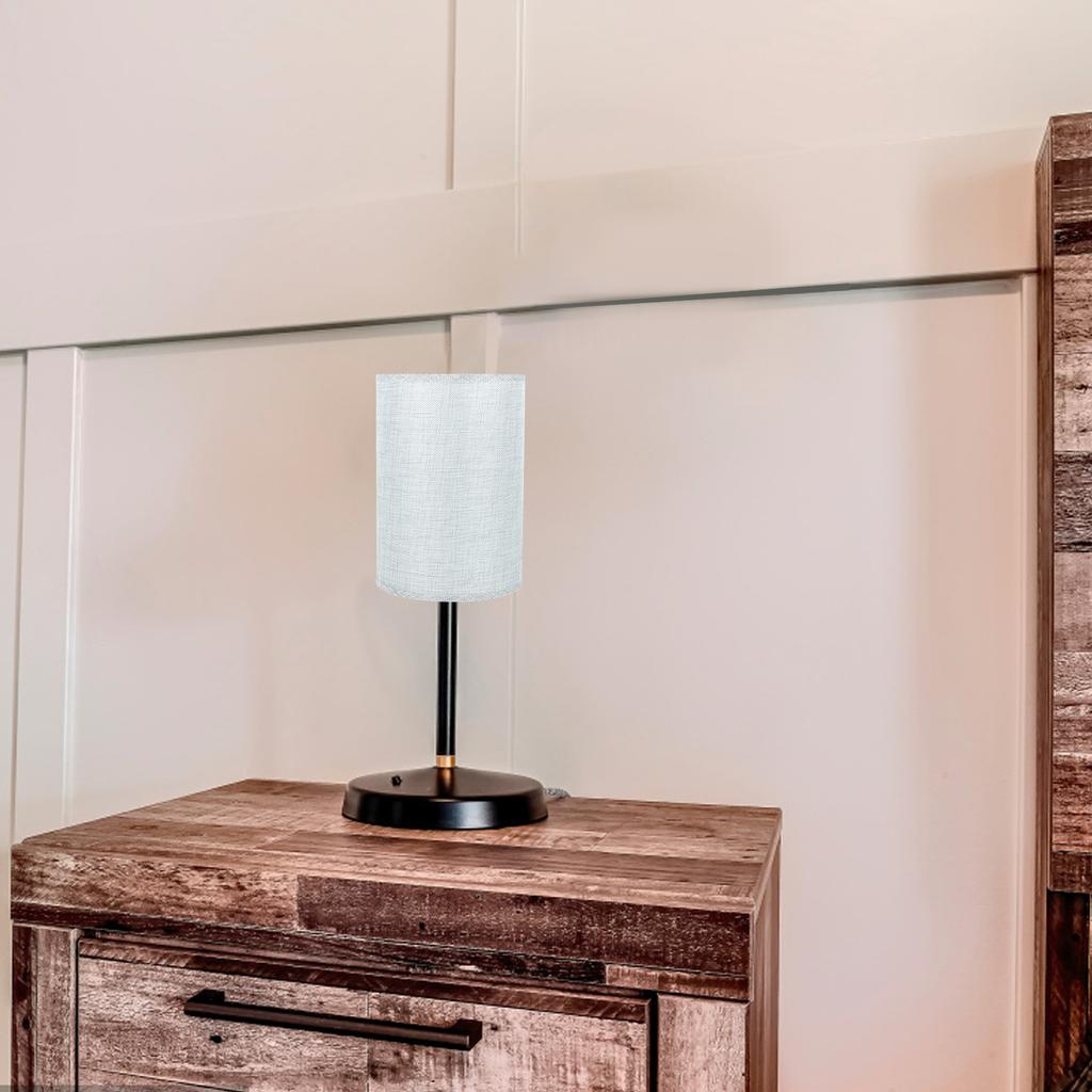 Round Cylinder Beige Desk Lamp Shades Replacement Lampshades Table Lampshade Light Indoor Lamp Cover Large Lampshade For