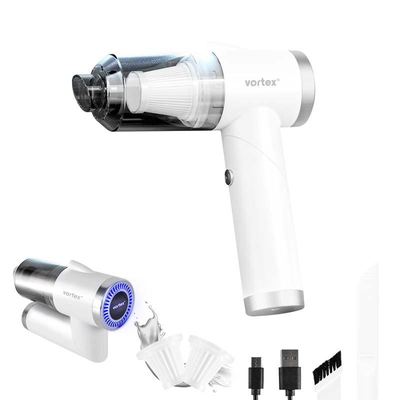 Aspirateur A Main Sans Fil Pliable Eclairage Led Crc90 Vortex