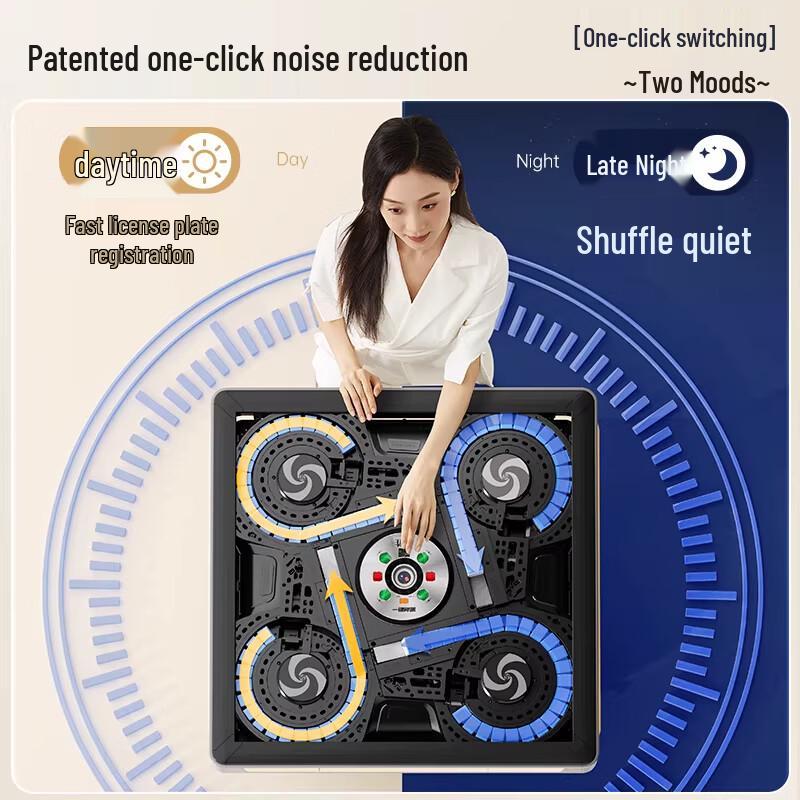 HongSheng Automatic Mahjong Table with Roller Coaster Dealing