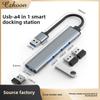 Type C Aluminum Alloy USB 3 0 Hub with Switch Laptop Docking Station Multi Port Expander for MacBook PC Accessories