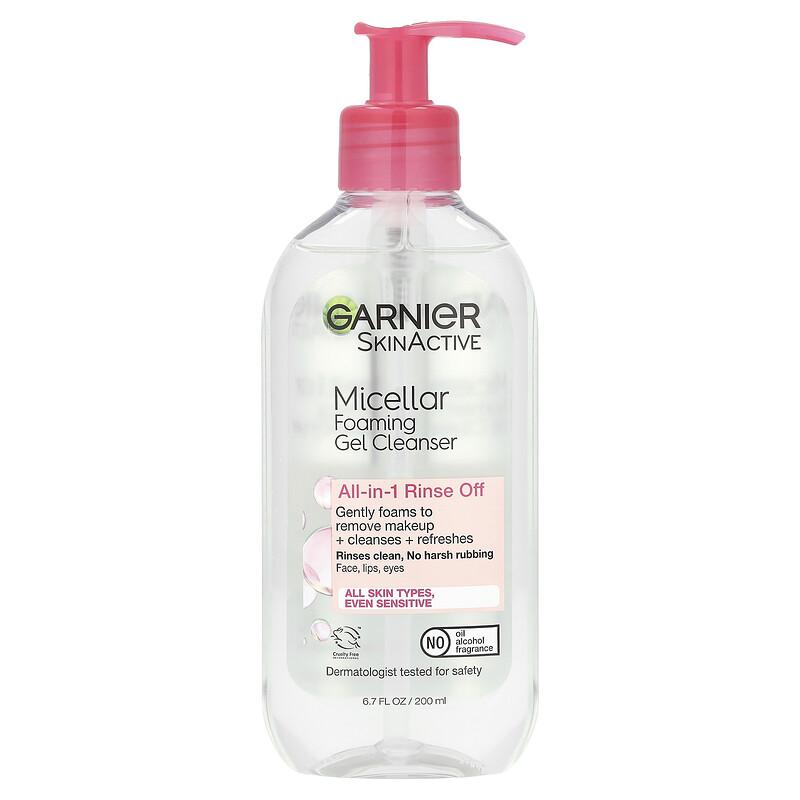 Rworld Wellness SkinActive, Micellært Skummende Gel-rens, Alt-i-ett, Skylles av, 198 ml (200 ml) sold by Joom