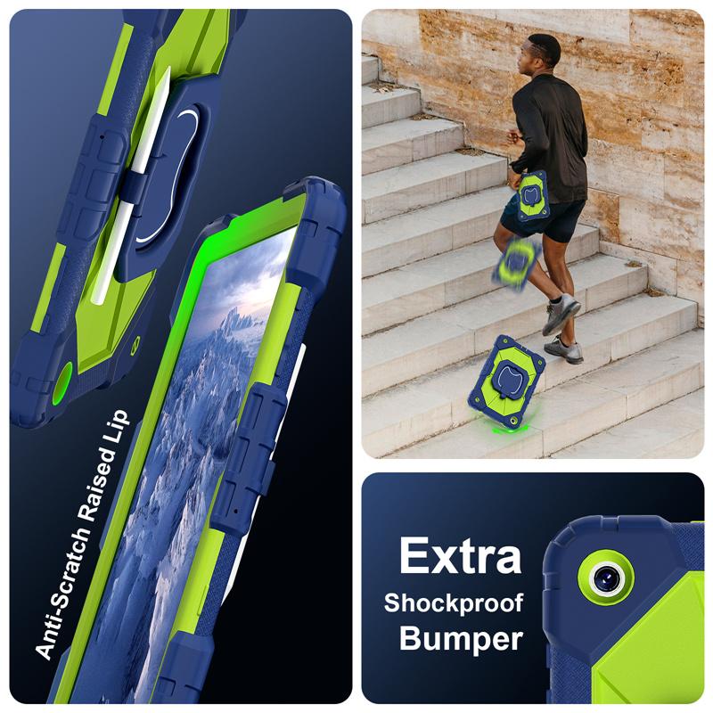 Για Samsung Galaxy Tab A11+ A9+ A9 A11 Plus 11 ιντσών Θήκη Αντικραδασμική Κάλυψη Tablet για Tab A9 A11 8.7" SM-X130 Funda Capa